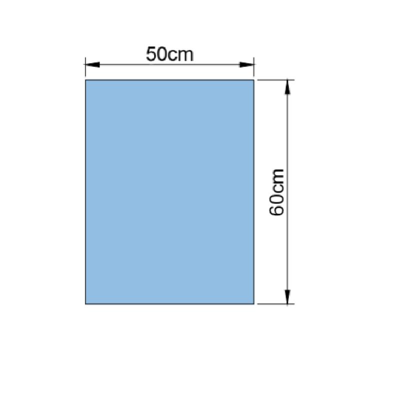 Покриття операційне 50 см х 60 см (ламінований спандбонд - 56 г/м2) стерильне, одноразового використання NUREL®